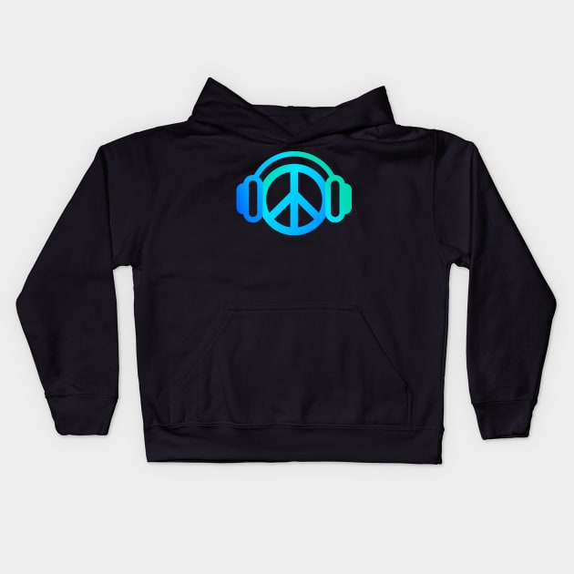 Peace (Alternate) Kids Hoodie by Mark and Pash